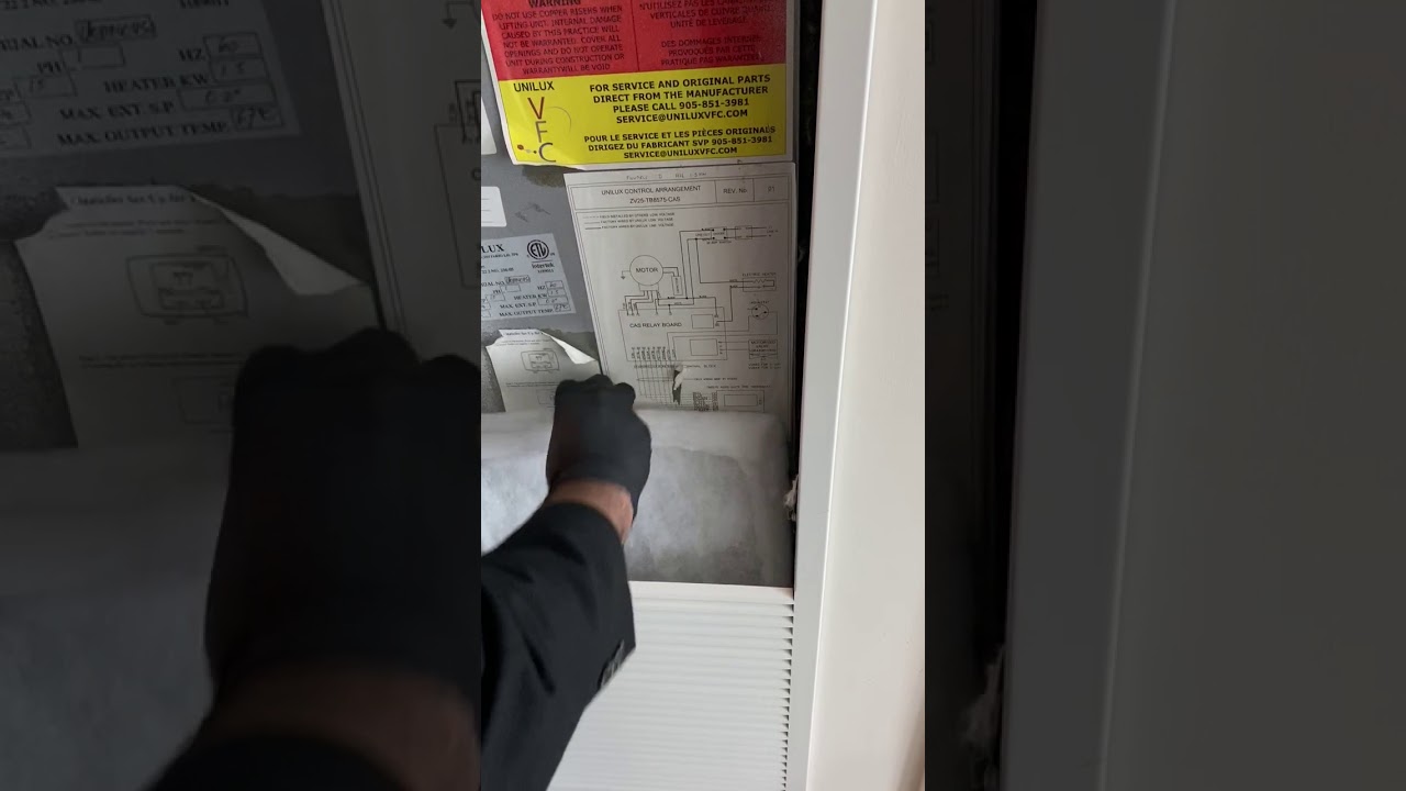 Fan coil Filter Replacement