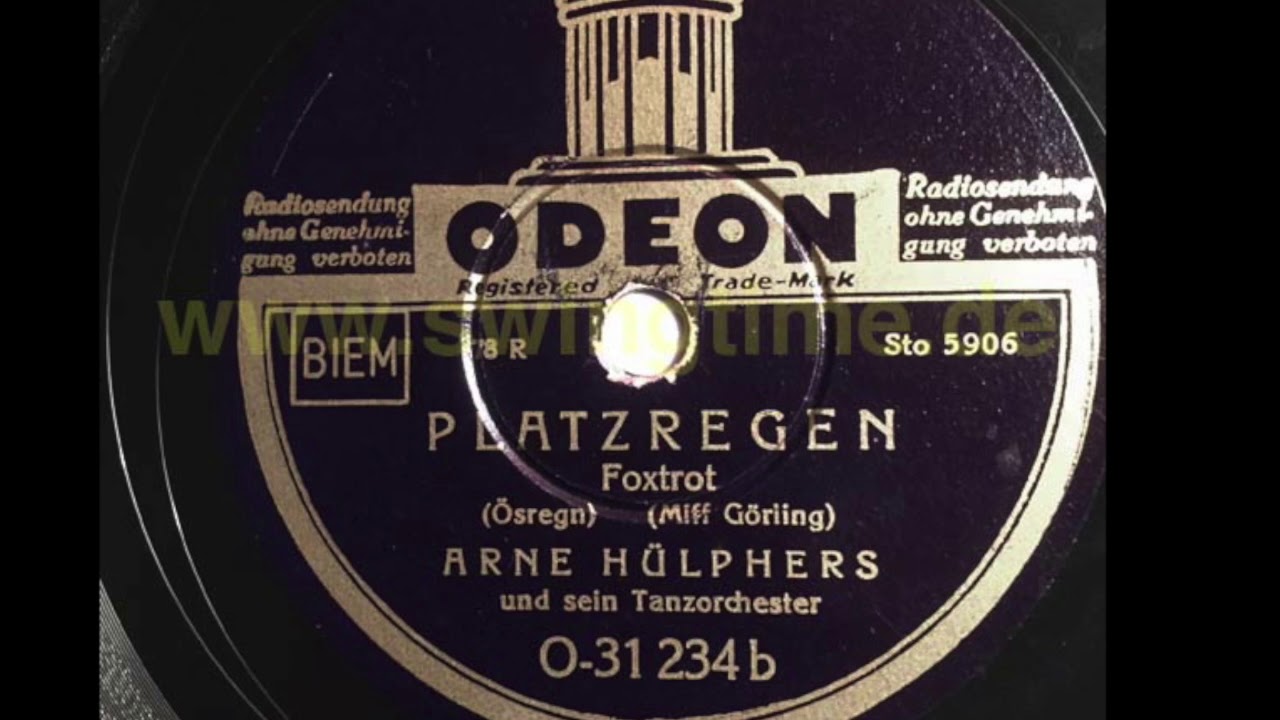 Platzregen -  Arne Hülphers und sein Orchester