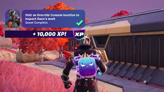 How to EASILY Visit an Override Console location to inspect Geno’s work Fortnite @Comrad3s