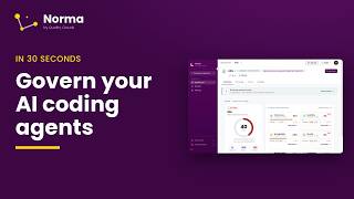 What Is Norma Governance for AI Coding Agents in 30 Seconds