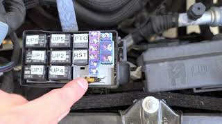 2020 Ford Superduty Upfitter Switch Fuses & Relays, Wire Identification & On/Off Setting