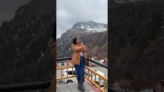 Omg 😳 itni sundar barf life me first tym dekha day 1 nathula pass🌧️ #shorts #vlog #trending #fypシ