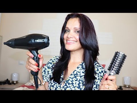 PEINAR EL CABELLO CON SECADORA SIN MALTRATARLO + Karmin review | Mey GR -  YouTube