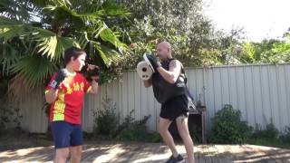Burning Palm Kung Fu - Basic Body Punching