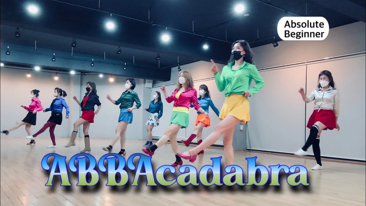 ABBAcadabra l Absolute Beginner Line Dance l ABBA Medley l 아바카다브라 라인댄스 l Linedance