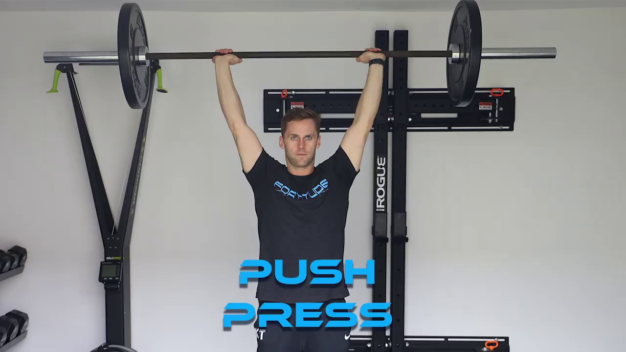 Push Press Modification Push Press - YouTube