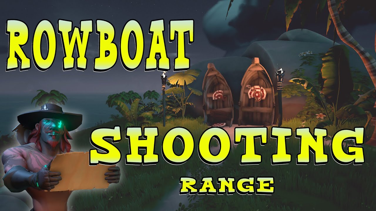 Rowboat shooting range to the North East,  Crescent Isle