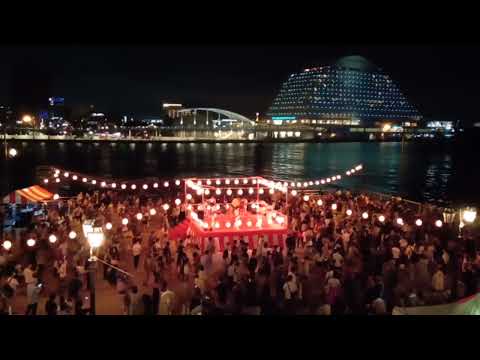 2022.08.11 ハーバー盆踊り　炭坑節