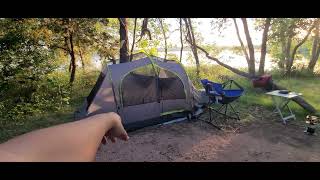 INKS LAKE STATE PARK CAMPSITE TOUR 06 07 2024