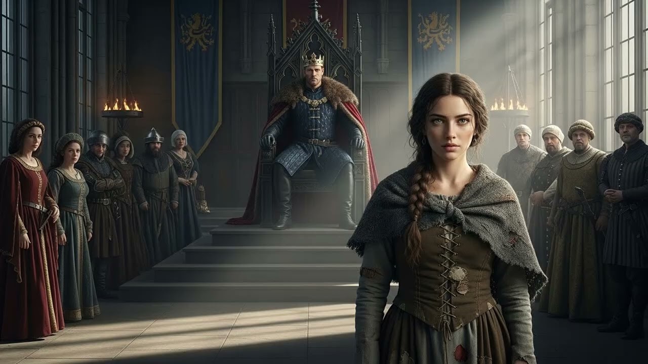 ELLA FUE RECHAZADA POR LOS NOBLES POR SU ROPA POBRE, PERO EL REY VIO ALGO QUE NADIE HABÍA VISTO