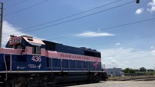 FEC Pink Lady and CSX L790 in Miami