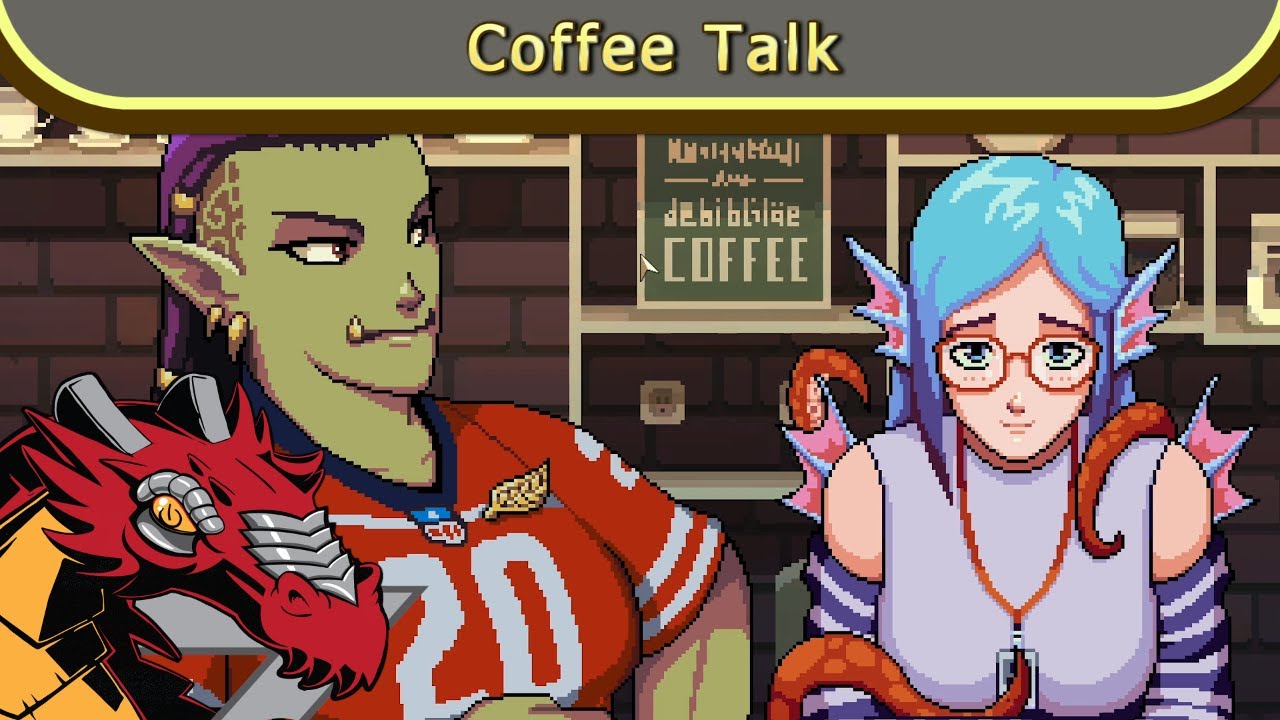 Dragnix, Coffee Talk, Coffee Talk Review, Gameplay, PS4, Xbox One, Nintendo...