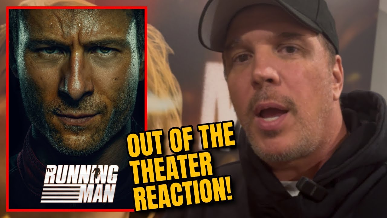 The Running Man Out Of The Theater Reaction!