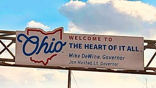 Downtown Detroit To Downtown Cleveland Drive VIA I-75 & Ohio Turnpike-I-80/I-90