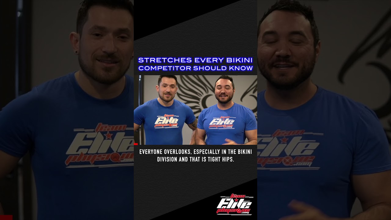 Bikini Stretches You Should be Doing | Bodybuilding Stretches | - YouTube