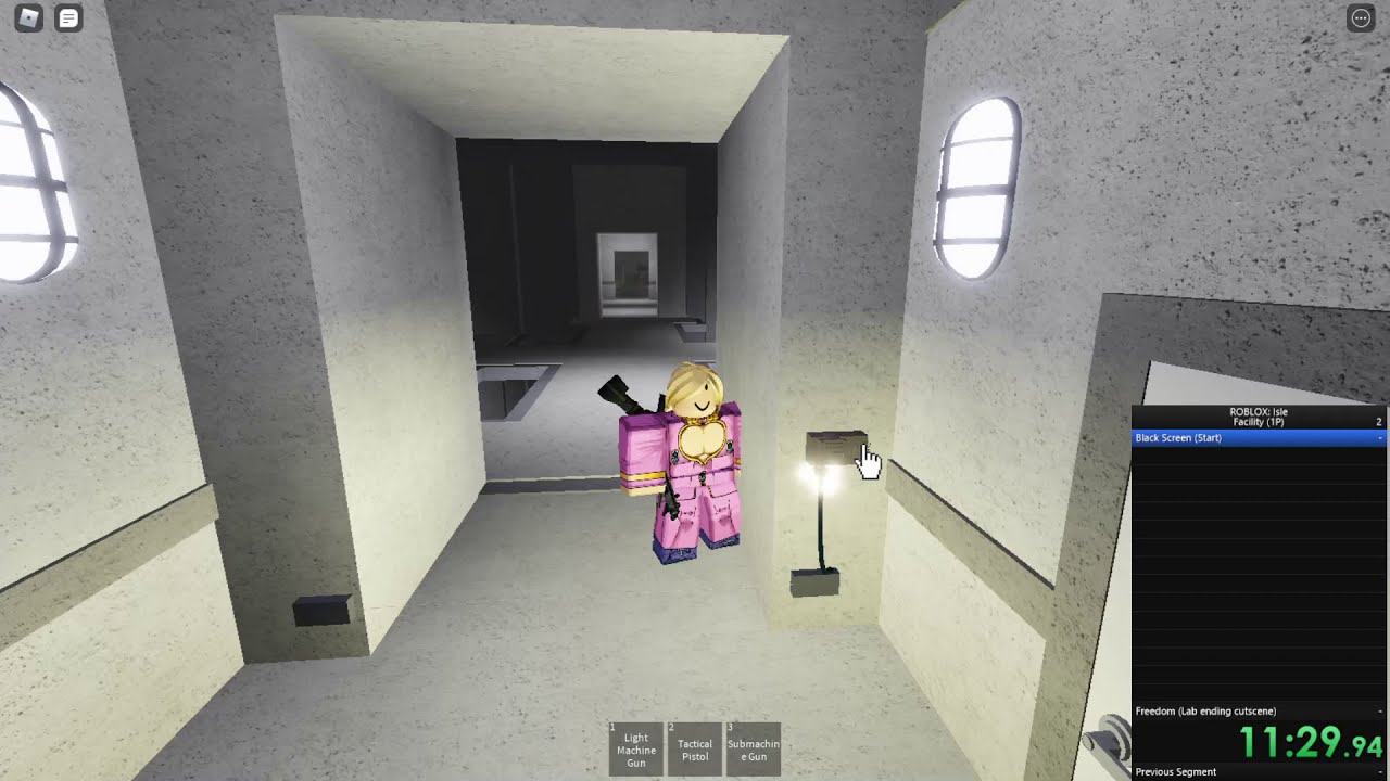 Roblox Isle Facility Solo Run 12 49 Wr Youtube - roblox the isle facility