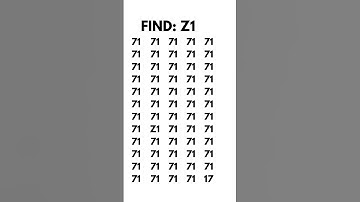 Only 10% of Highly Observational People Can Trace Z1 in 5 secs #shorts #brainteaser