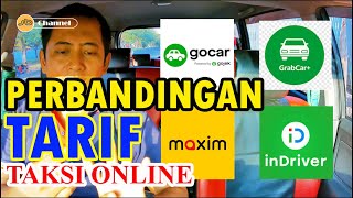 Head 2 Head Tarif Aplikasi Taksi Online!!! Mana yang paling menguntungkan buat driver & penumpang??? screenshot 3