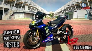 Modifikasi Yamaha Jupiter MX king of MOSTER cover GTB