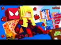 O HOMEM ARANHA dormiu no AVIÃO com a MENINA ARANHA no Minecraft