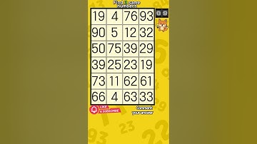 Spot It Fast ⚡ Find the Same Numbers 1062 #brainteaser #braintraining # #puzzle