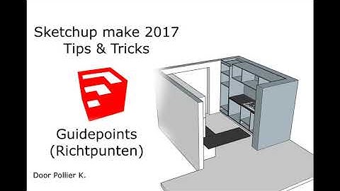 Sketchup: Richtpunten (Guidepoints)