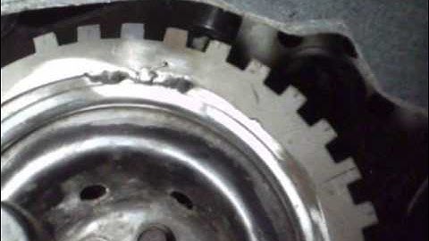 chrysler 2.2/2.5 36-1 crank trigger wheel install