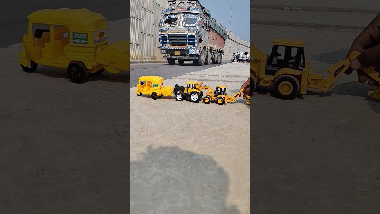 Remote Control Jcb And Dumper Truck Unboxing And Testing Short Video ||