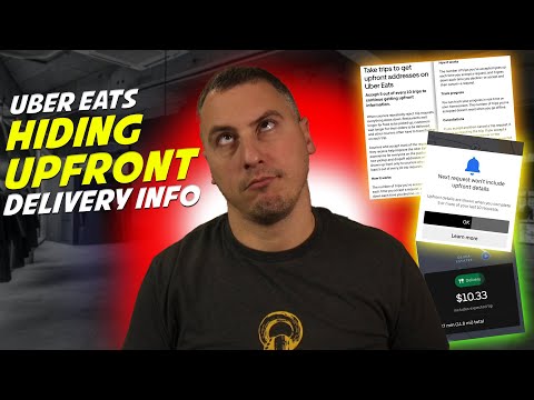 Uber Eats Hiding Upfront Info To Punish Drivers For Denying Crappy Orders
