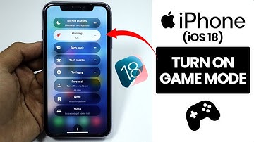 [iOS 18] How to Turn ON Game Mode in iPhone