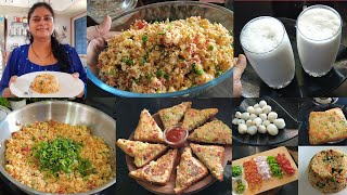 itne garmi me itna kaam kaise manage karte +Breakfast🍱 daliya upma🌺 suji toast🌺 litchi milkshake