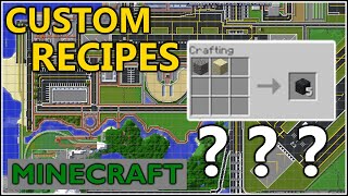 Making Custom Recipes | Minecraft Minetweaker Mod|