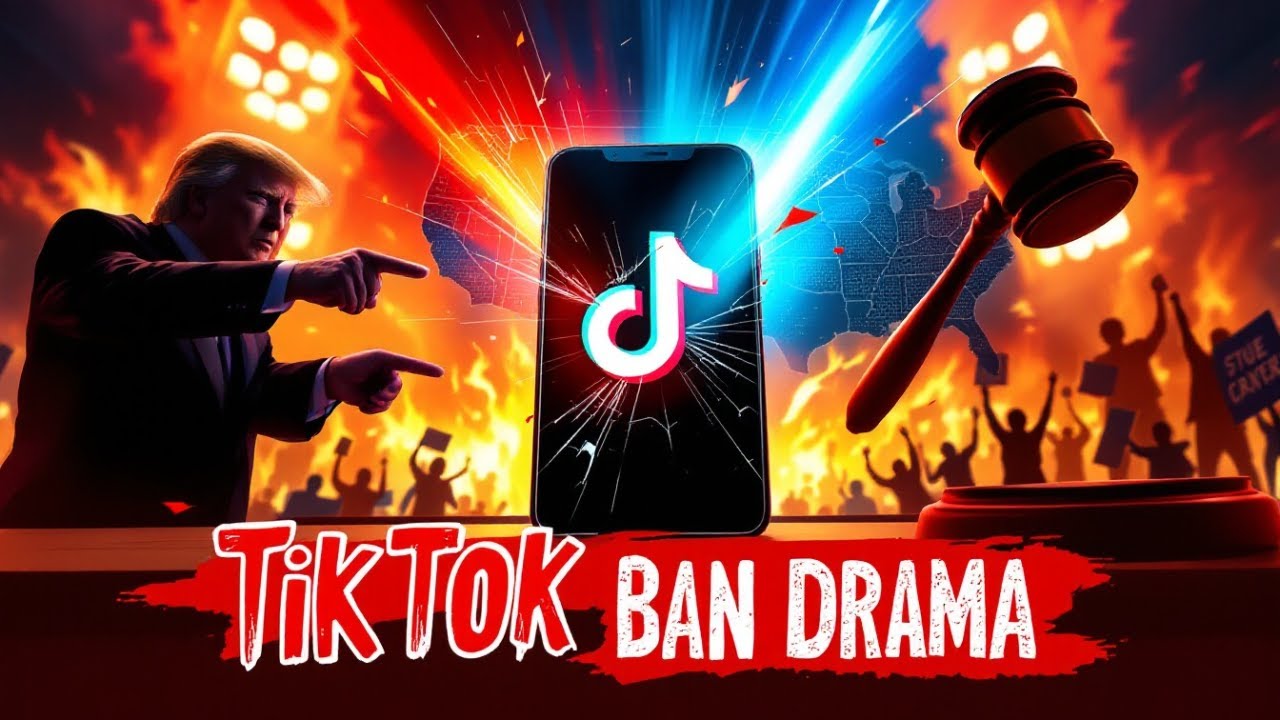 TikTok's Shocking Ban: The Drama Unfolds 🎭