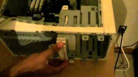 installing floppy disk