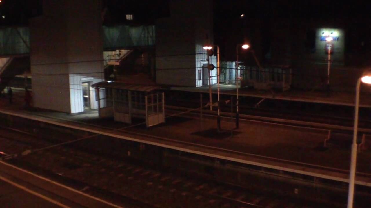 Fast Train Through St. Albans Train Station YouTube