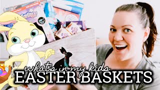Whats in my kids EASTER BASKETS | Navigating Easter in isolation!
