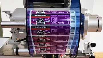 semi automatic sausage labeling machine dog food labeller equipment tested for australian customer