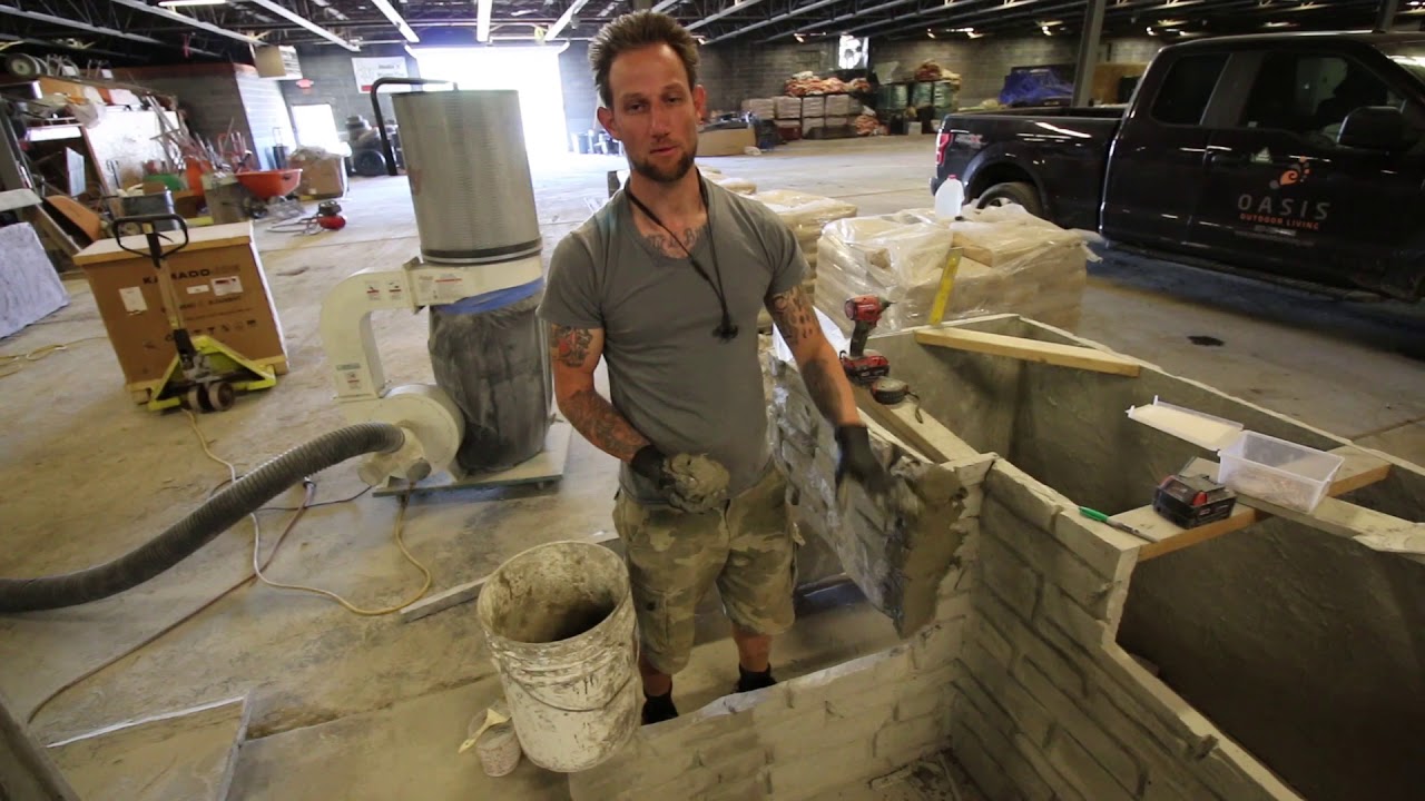 Outdoor Kitchen Build – Mudding Your Corners – Step-by-step ...