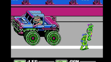 Teenage Mutant Ninja Turtles III: The Manhattan Project NES 2 player Netplay 60fps