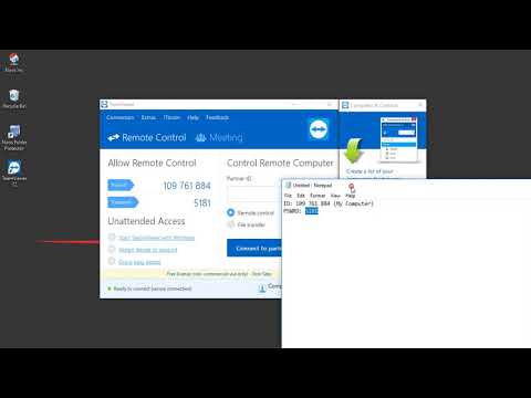 How Remote Computer With Email Using TeamViewer