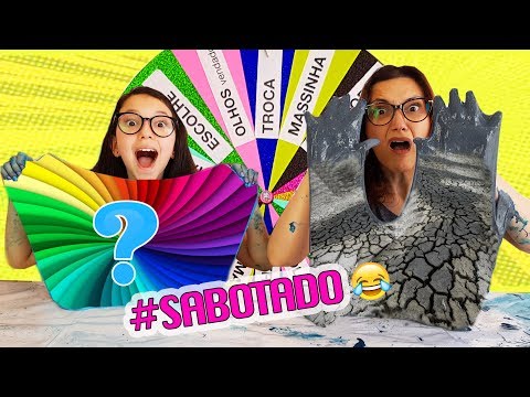 DESAFIO DA ROLETA MISTERIOSA DE SLIME (MYSTERY WHEEL OF SLIME CHALLENGE) | Luluca