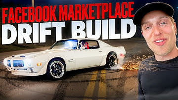 Using a CRASHED CORVETTE & Facebook Marketplace parts to turn my Firebird into a DRIFT CAR!