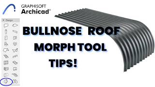This Morph Tool Trick Creates Perfect Bullnose Roofs in ArchiCAD!