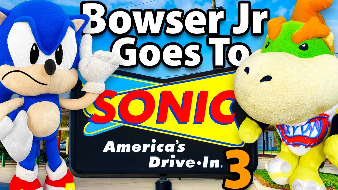 Crazy Mario Bros Bowser Jr Goes to Sonic 3! YouTube
