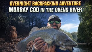 MURRAY COD IN THE OVENS RIVER - OVERNIGHT BACKPACK ADVENTURE