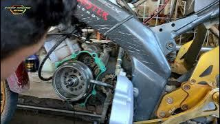 Servis Stater Vixion Old kasar dan Loss