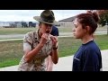 Drill Instructor gives civilians a taste of Marine boot camp - Delayed Entry Program