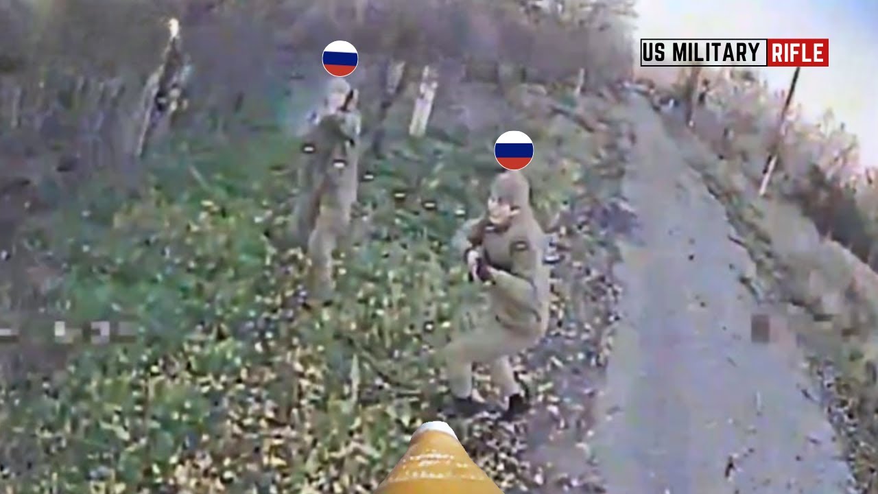 Ukrainian FPV Drones Wipe Out Dozens Russian Infantrymen in Silent ...