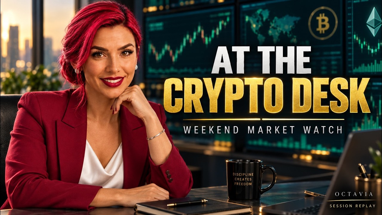 At the Crypto Desk: Weekend Market Watch | Short Session Replay