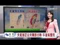 【0708台視午間氣象】巴威逼近明起迎風面雨 山區短暫雨